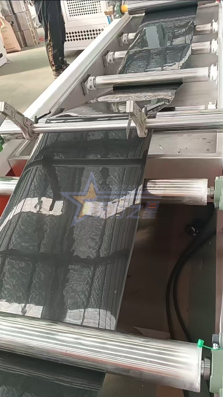 ग्राहक ने पीपी/पीएस सीडलिंग ट्रे शीट उत्पादन लाइन के ऑन-साइट ट्रायल रन के लिए क़िंगदाओ ईस्टस्टार फैक्ट्री का दौरा किया